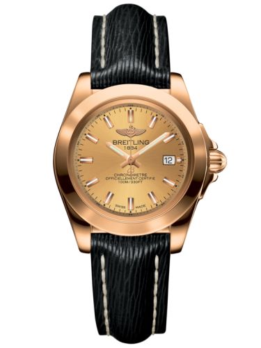 Breitling Galactic 32 Sleek Edition Pembe Altın / Altınen Sun / Sahara, referans H7133012.H549.208X