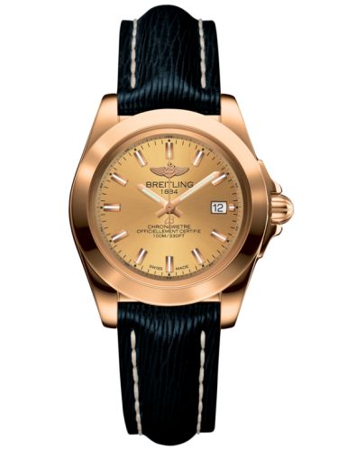 Breitling Galactic 32 Sleek Edition Pembe Altın / Altınen Sun / Sahara, referans H7133012.H549.210X