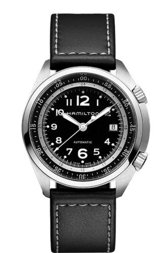 Hamilton Khaki Pilot Pioneer Auto Siyah 41mm, referans H76455733
