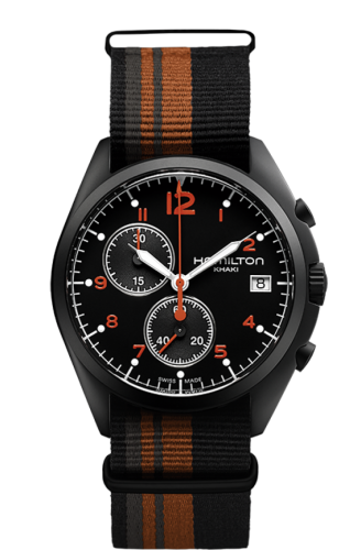 Hamilton Khaki Aviation Pilot Pioneer Chrono Quartz Volcano 41mm, referans H76582933