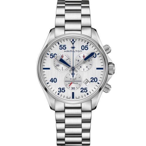 Hamilton Khaki Aviation Chrono Quartz Kırmızı Bull Air Race 2018 / Bilezik 45mm, referans H76712151