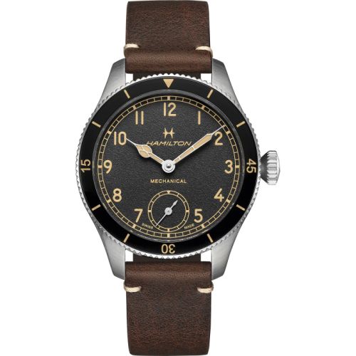 Hamilton Khaki Pilot Pioneer 43 Paslanmaz Çelik / Siyah, referans H76719530