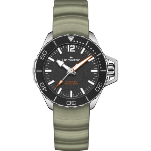 Frogman Auto 41 Paslanmaz Çelik / Siyah / Kauçuk