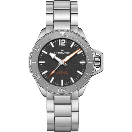 Frogman Auto 41 Paslanmaz Çelik / Siyah / Bilezik