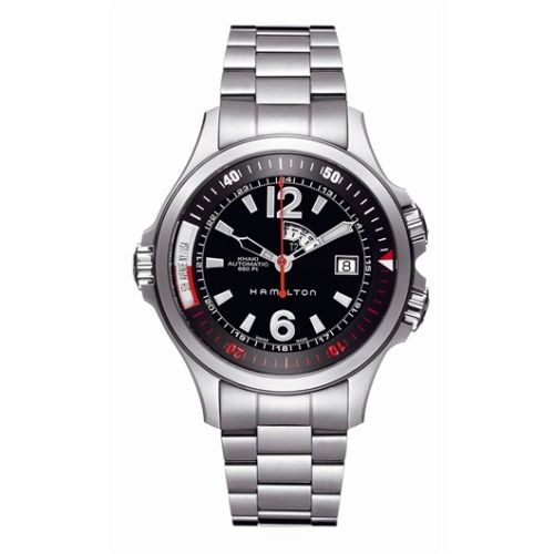 Hamilton Khaki Navy GMT 42mm, referans H77555135