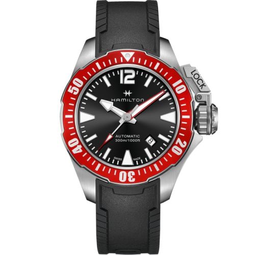 Frogman Auto 42 Paslanmaz Çelik / Siyah