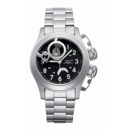 Frogman Auto Chrono 43 Titanyum / Siyah / Bilezik