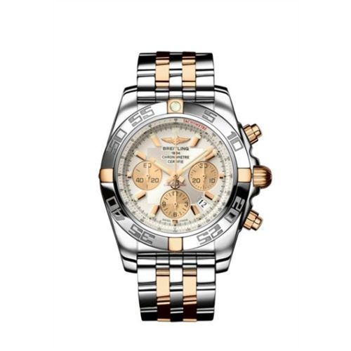 Breitling Chronomat 44 Paslanmaz Çelik / Pembe Altın / Cream 43.5mm, referans IB011012/G687