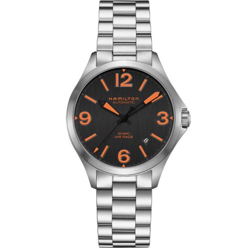 Hamilton Khaki Aviation Air Race 38 Auto Siyah / Bilezik, referans H76235131
