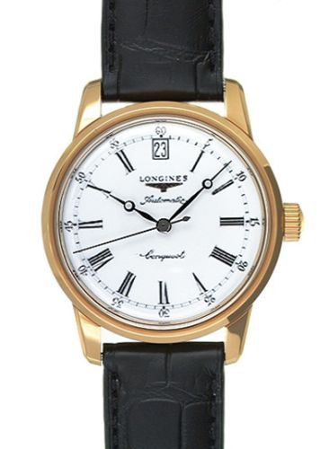 Longines Conquest Heritage Pembe Altın Russia, referans L1.611.6.21.4