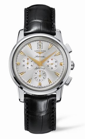 Longines Conquest Heritage Chronograph, referans L1.641.4.75.4