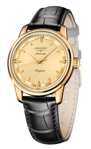 Longines Conquest Heritage 1954-2014 Sarı Altın, referans L1.611.63.04