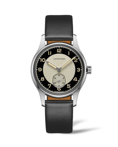 Longines Heritage 38.5 Küçük Saniye Tuxedo / Bull's Eye, referans L2.330.4.93.0