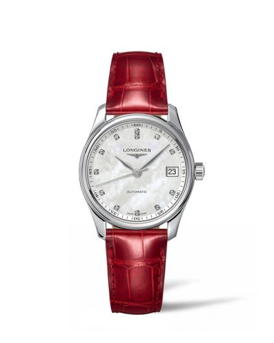 Longines Master Collection Date 34 Paslanmaz Çelik / MOP, referans L2.357.4.87.2
