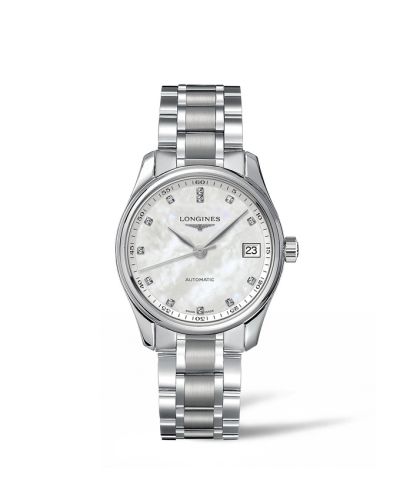 Longines Master Collection Date 34 Paslanmaz Çelik / MOP / Bilezik, referans L2.357.4.87.6