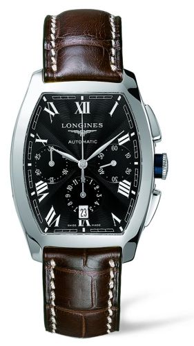 Longines Evidenza Chronograph Siyah, referans L2.643.4.51.4