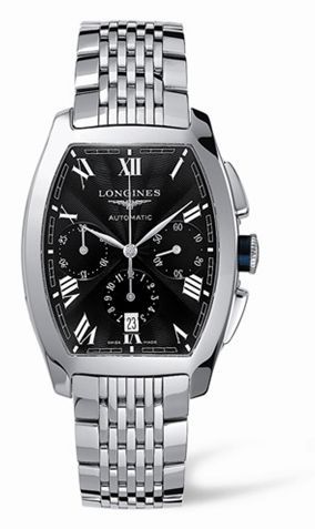 Evidenza Chronograph Siyah Bilezik