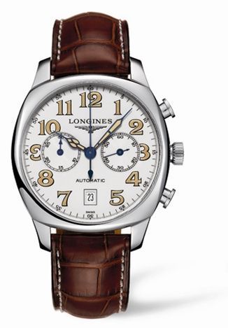 Longines Spirit Chronograph Beyaz, referans L2.705.4.23.4