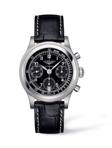 Longines Heritage 1942 Siyah 40mm, referans L2.768.4.53.2