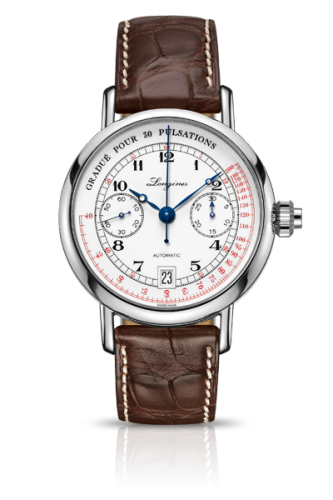 Longines Pulsometer Chronograph 40mm, reference L2.801.4.23.2