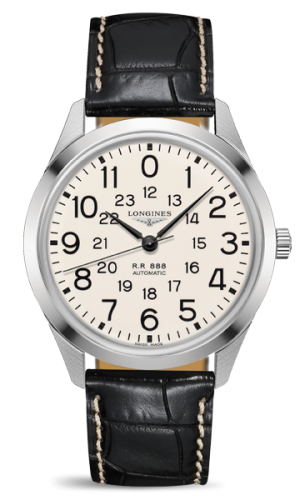 Longines Heritage Railroad 40mm, reference L2.803.4.23.0