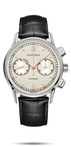 Longines Heritage Chronograph 1940 White, reference L2.814.4.76.0