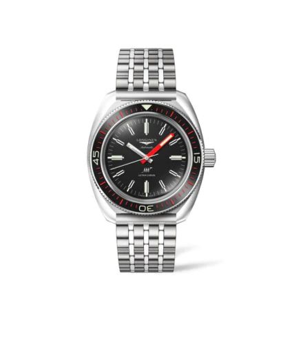 Longines Ultra-Chron Diver Paslanmaz Çelik / Siyah / Bilezik / Box Edition, referans L2.836.4.52.9