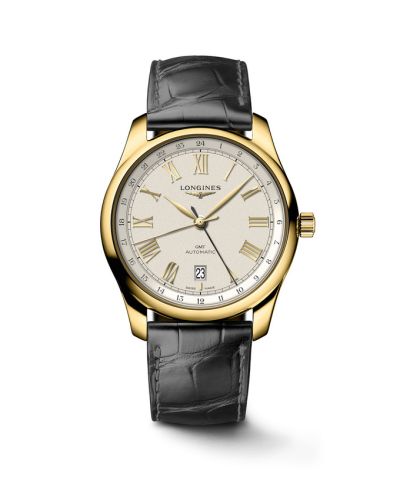Longines Master Collection 40 GMT Sarı Altın / Gümüş, referans L2.844.6.71.2