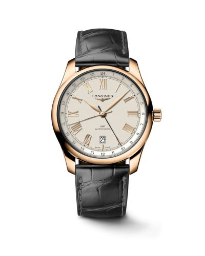 Longines Master Collection 40 GMT Pembe Altın / Gümüş, referans L2.844.8.71.2