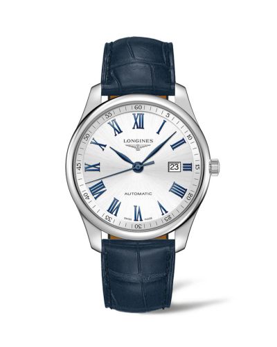 Longines Master Collection 42 Date Paslanmaz Çelik / Gümüş - Roman, referans L2.893.4.79.2