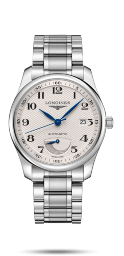 Longines Master Collection 40mm Power Reserve Paslanmaz Çelik / Gümüş-Arabic / Bilezik, referans L2.908.4.78.6