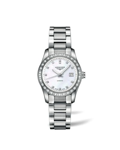 Conquest Classic Automatic 29.5 Paslanmaz Çelik / Elmas / MOP