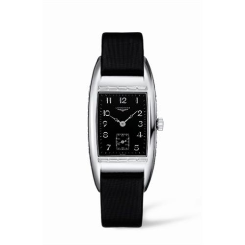 Longines BelleArti 25 Quartz Paslanmaz Çelik Siyah, referans L2.501.4.53.3