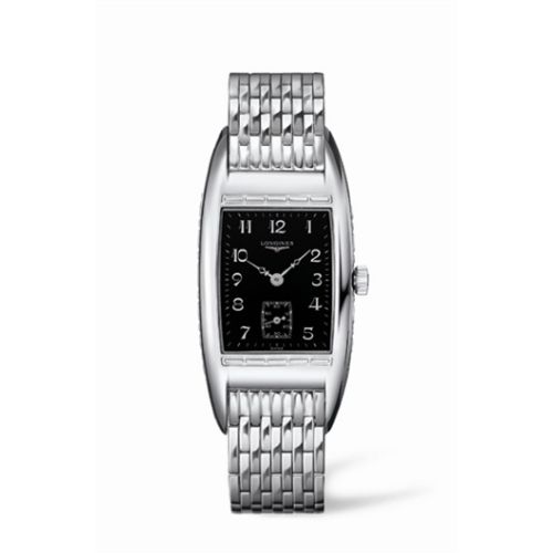 Longines BelleArti 25 Quartz Paslanmaz Çelik Siyah, referans L2.501.4.53.6