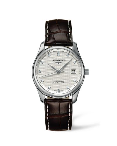 Longines Master Collection Date 36 Paslanmaz Çelik Elmas, referans L2.518.4.77.3