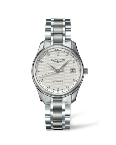 Longines Master Collection Date 36 Paslanmaz Çelik Elmas, referans L2.518.4.77.6
