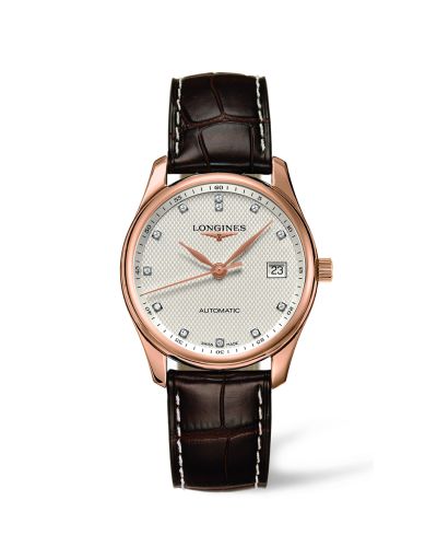 Longines Master Collection Date 36 Pembe Altın Elmas, referans L2.518.8.77.3