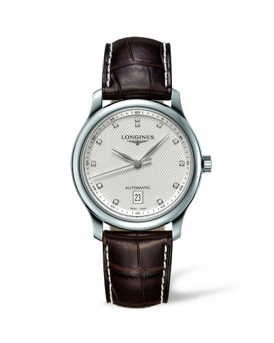 Longines Master Collection Date 38.5 Paslanmaz Çelik Elmas, referans L2.628.4.77.3