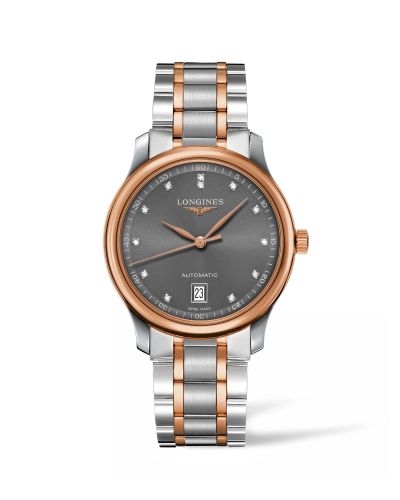 Longines Master Collection Date 38.5 Two Tone Gül / Gri, referans L2.628.5.07.7