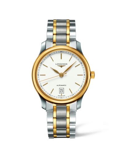 Longines Master Collection Date 38.5 Two Tone Stick, referans L2.628.5.12.7