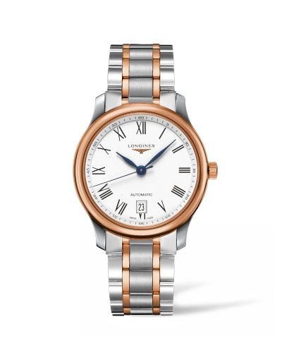 Longines Master Collection Date 38.5 Two Tone Gül / Roman, referans L2.628.5.19.7