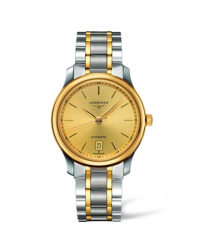 Longines Master Collection Date 38.5 Two Tone Stick, referans L2.628.5.32.7