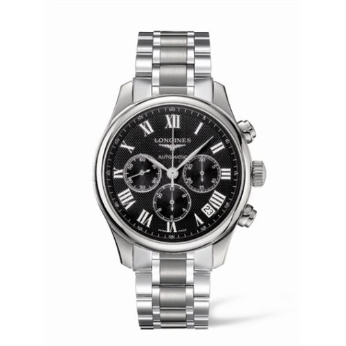 Longines Master Collection Chronograph 44mm, referans L2.693.4.51.6