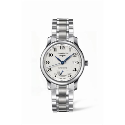Longines Master Collection 38.5mm Power Reserve Paslanmaz Çelik / Gümüş-Arabic / Bilezik 39mm, referans L2.708.4.78.6