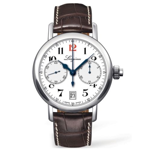 Longines Mono Pusher Chronograph 180th Anniversary Watch, referans L2.775.4.23.3
