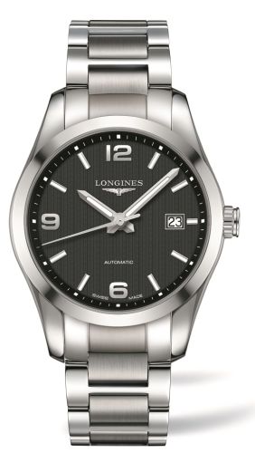 Longines Conquest Classic Automatic 40 Stainless Steel / Black, reference L2.785.4.56.6