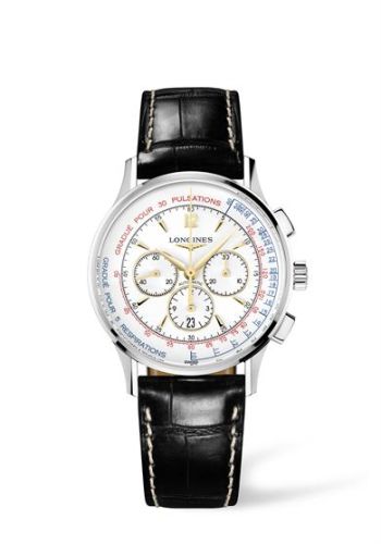 Longines Asthmometer-Pulsometer Chronograph, referans L2.787.4.16.2