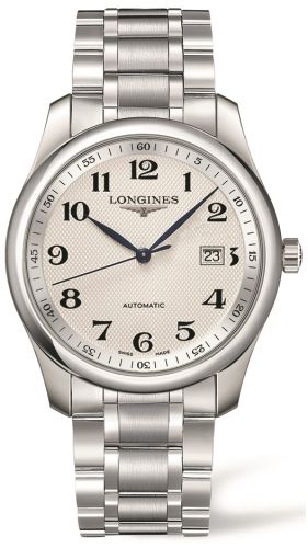 Longines Master Collection 40 Date Paslanmaz Çelik / Gümüş-Arabic / Bilezik, referans L2.793.4.78.6