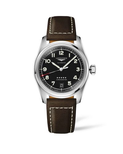 Longines Spirit Automatic 37 Siyah / Kayış, referans L3.410.4.53.0