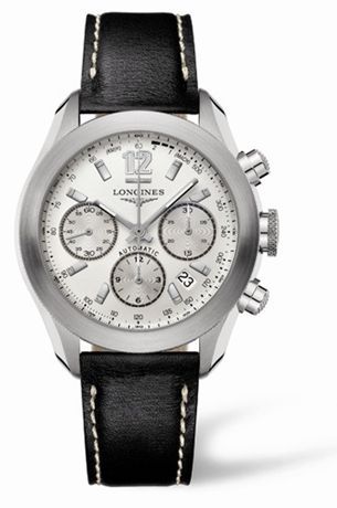 GrandeVitesse Chronograph Gümüş Leather 42 mm